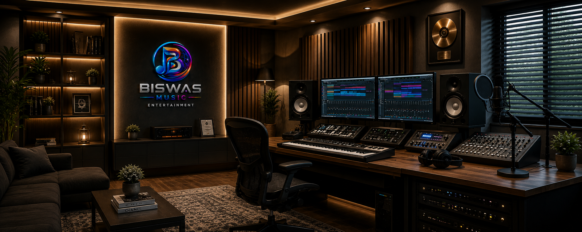 Biswas Music Entertainment recording studio